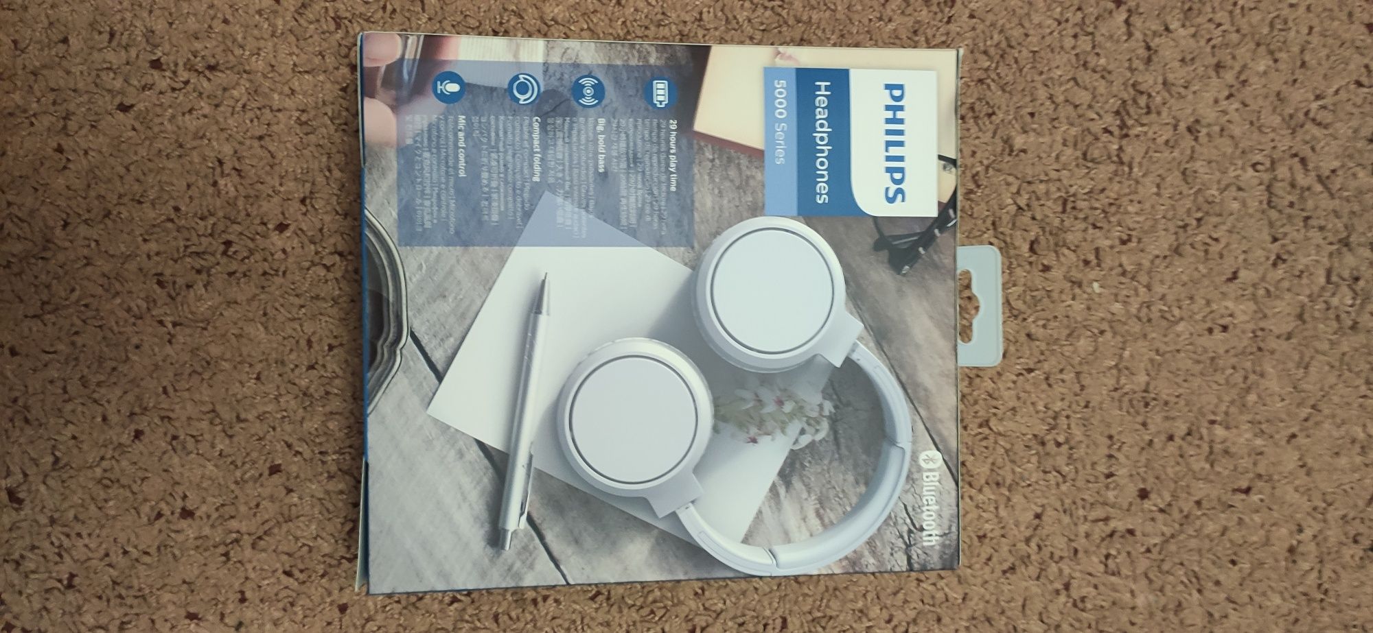 Навушники з мікрофоном Philips TAH5205 White