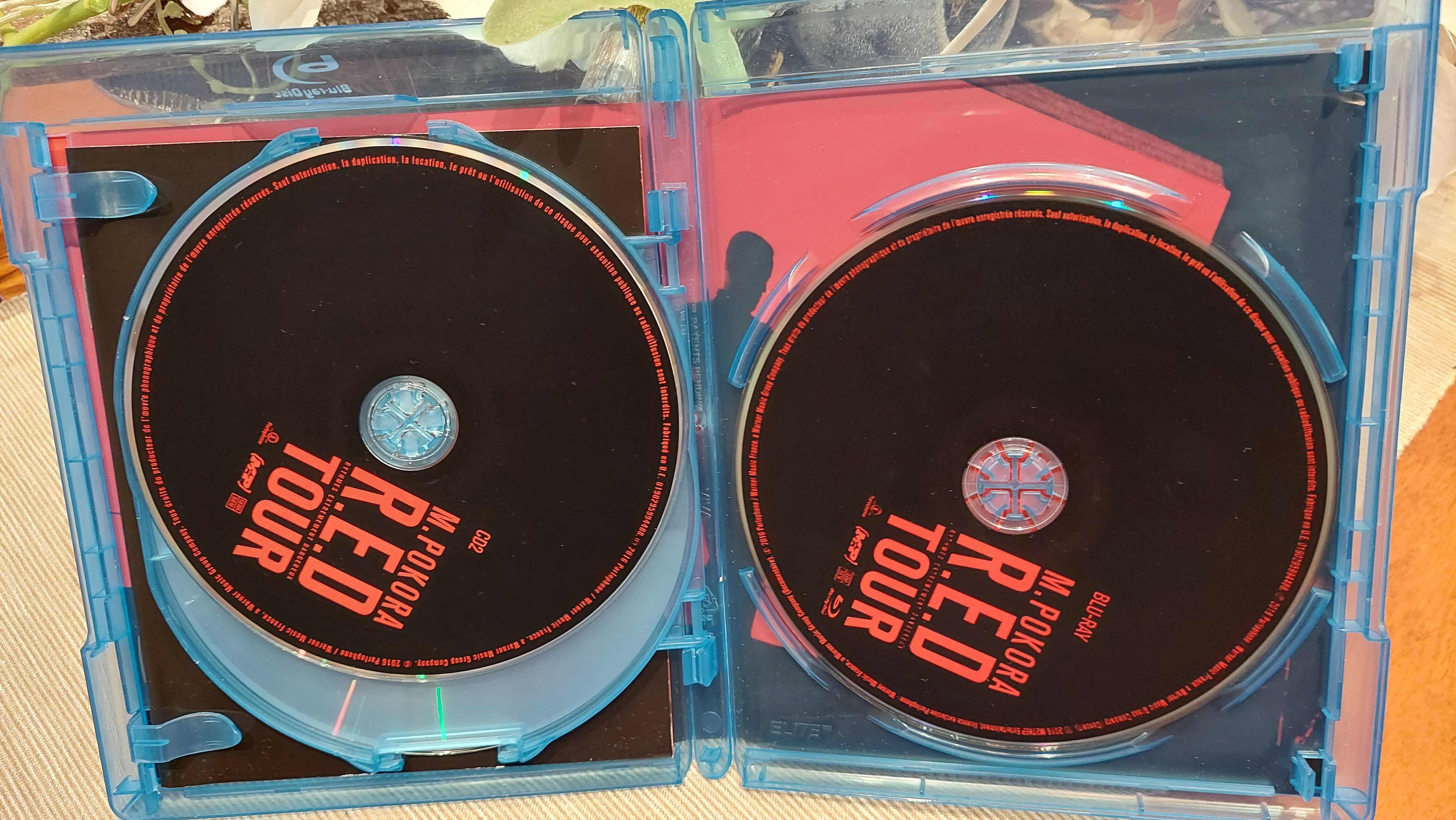 M.Pokora - Red Tour / Live A L'accorhotel Koncert na 2 x CD + Blu-ray