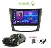 (NOVO) Rádio 2DIN 9" [4+32GB]• Mercedes Classe E (E220) • Android W211