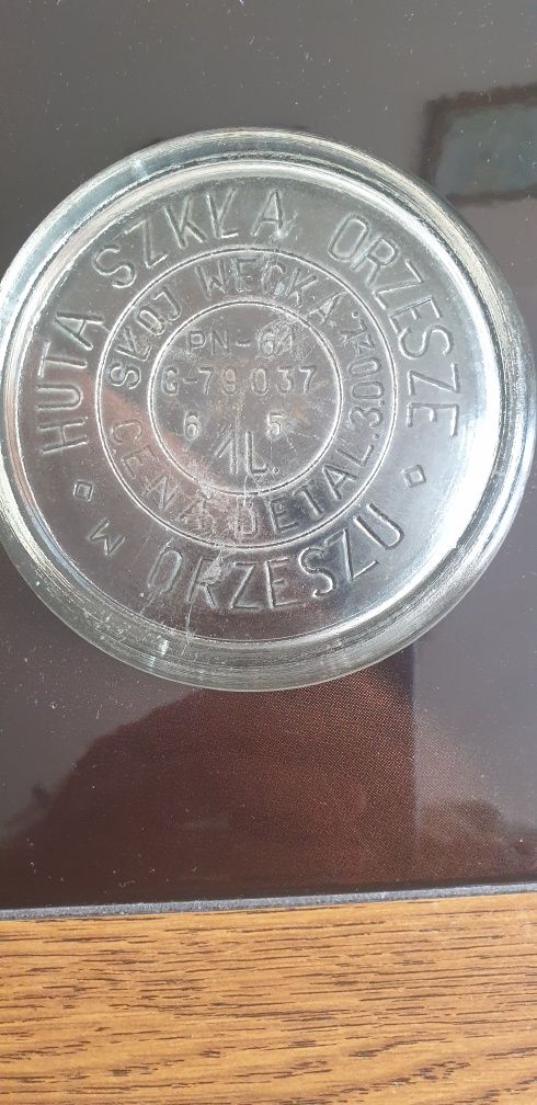 Przykrywka do słoika, wecka czasy prl-u  Huta Orzesze