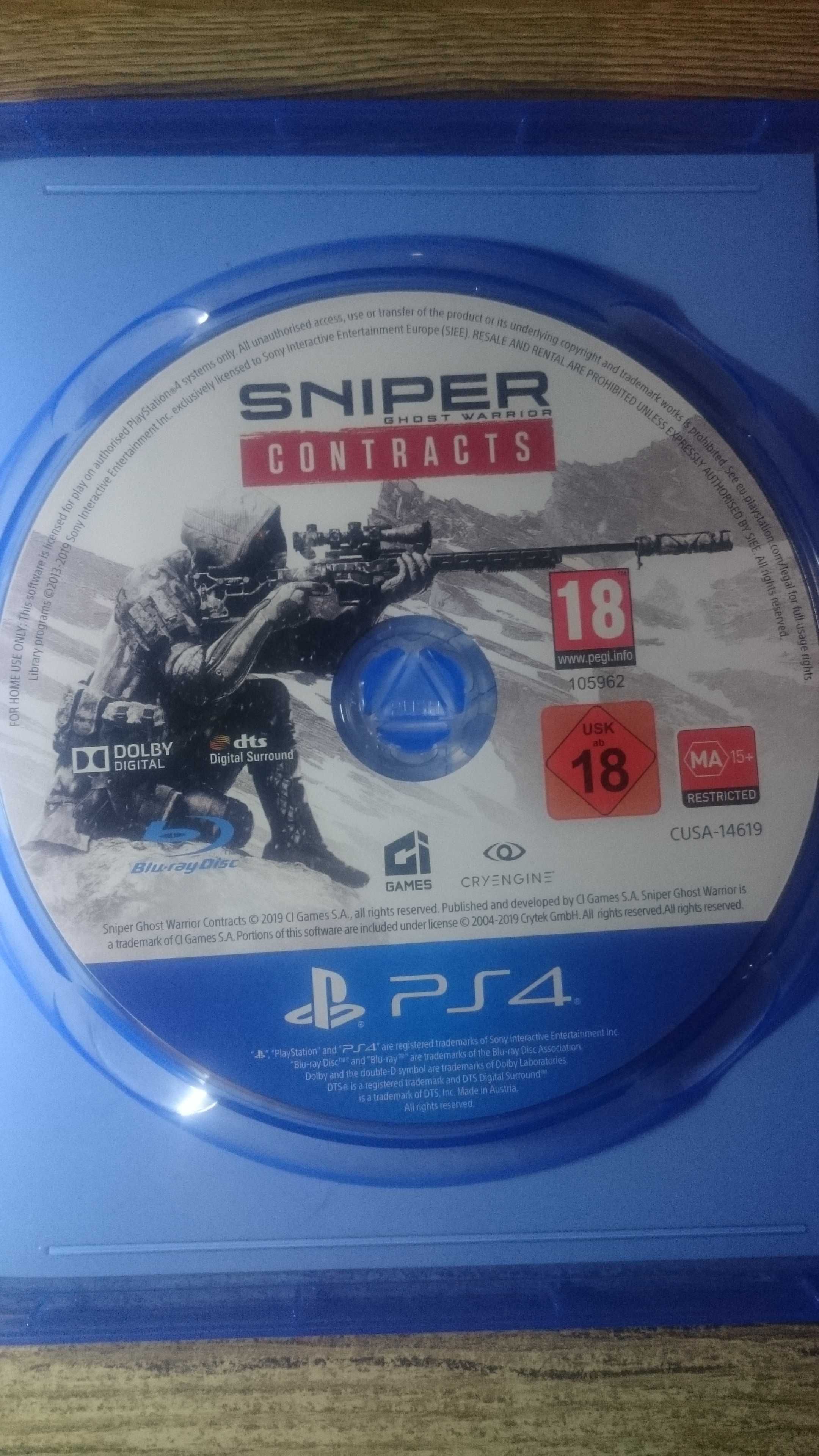 Sniper Contracts PS4 ghost playstation 4 call of duty battlefield