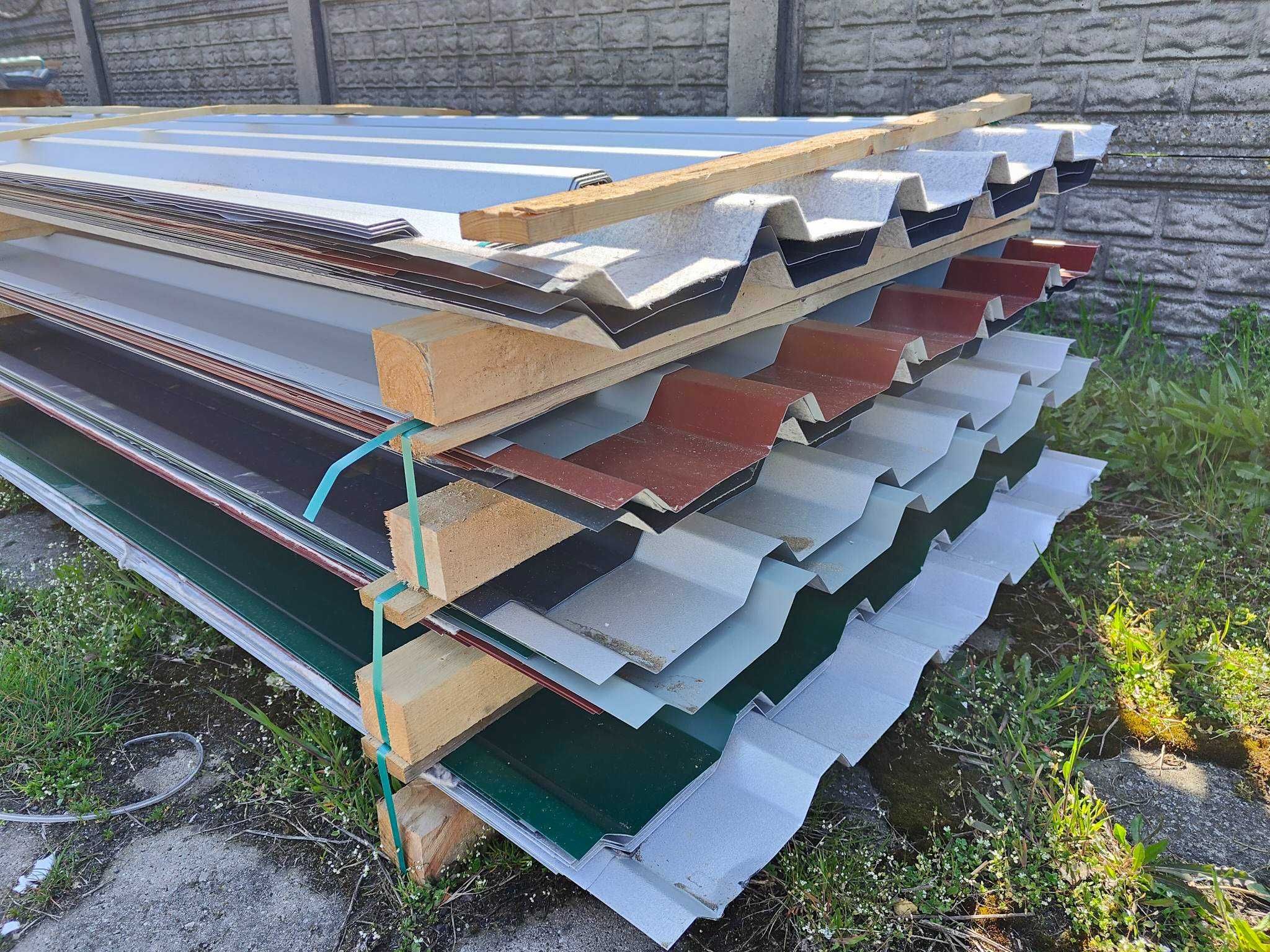 Blacha Trapezowa II Gat MIX kolorów T-35 (ok 3m) / T-20 / T-18 (ok 2m)