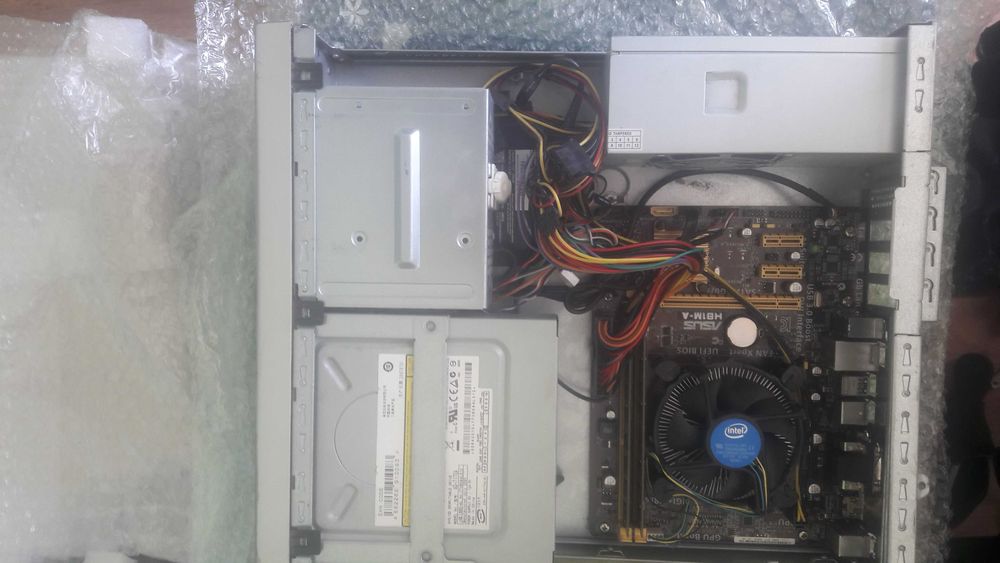 Компик на плате Asus H81M-A с процессором i5-4590 ~3.3GHz/VGA/DVI/HDMI
