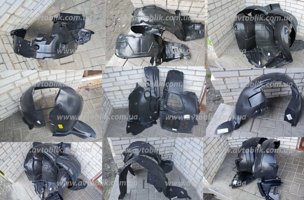Подкрылки Toyota Camry, Avensis, Corolla, Auris, Yaris, Prius, Avalon