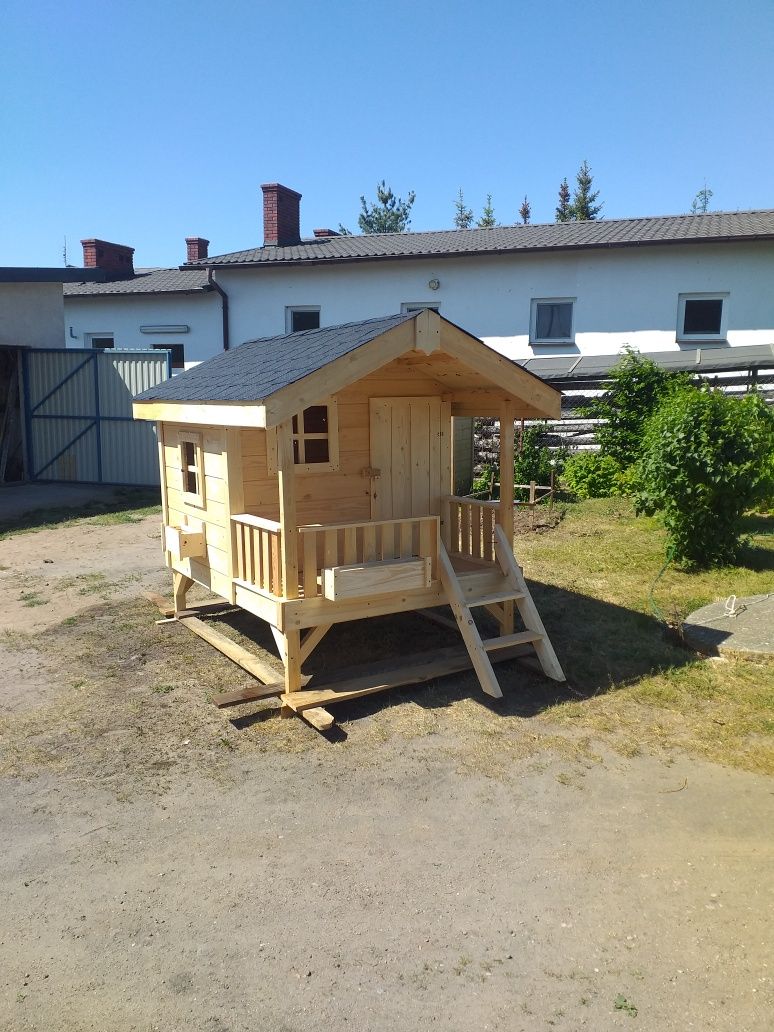 Drewniany Domek dla dzieci