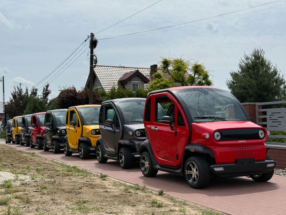 SARINI M1 LUQI EV300/400 samochody elektryczne w Polsce! OD 14 roku życia! DO 80KM/H