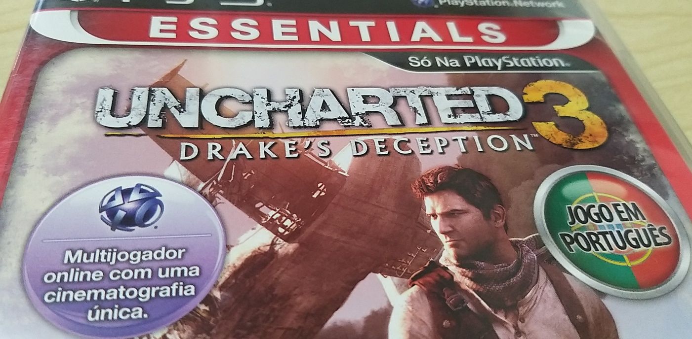 Uncharted 3, Jogo PlayStation ps3.