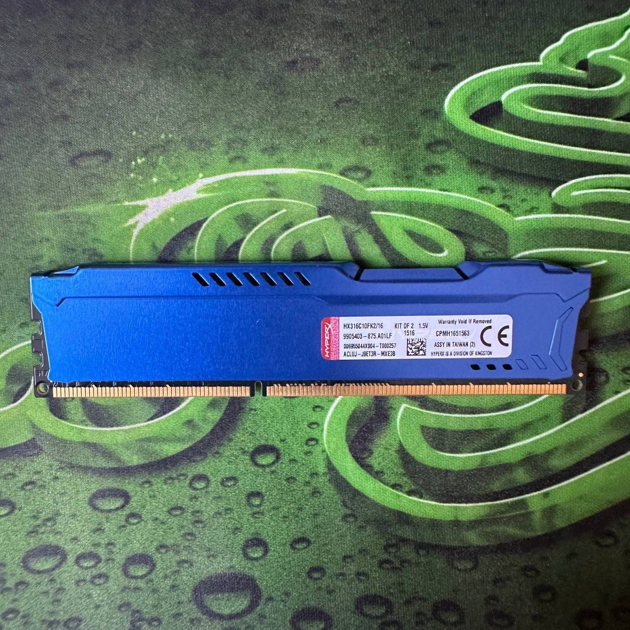 Плашка оперативної пам'яті hyperx fury 8gb