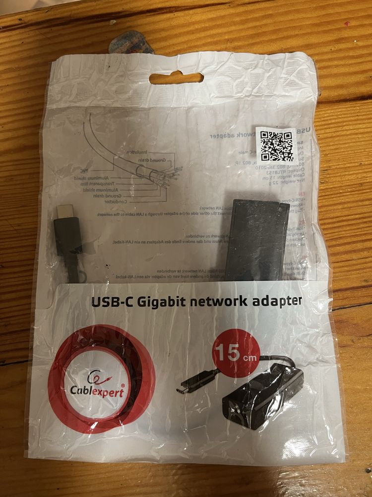 Usb -c на gigabit network adapter