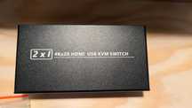 KVM Switch HDMI USB stacja dokująca 2 x PC