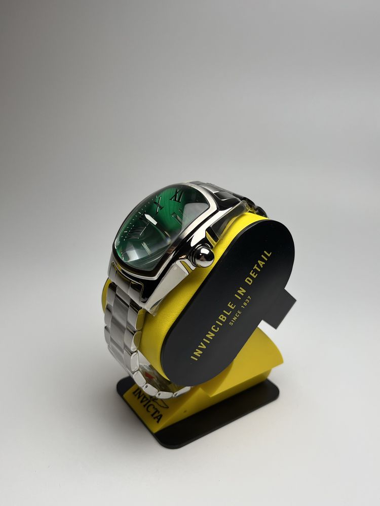 Invicta 18655, invicta lupah, чоловічий годинник з зеленим циферблатом
