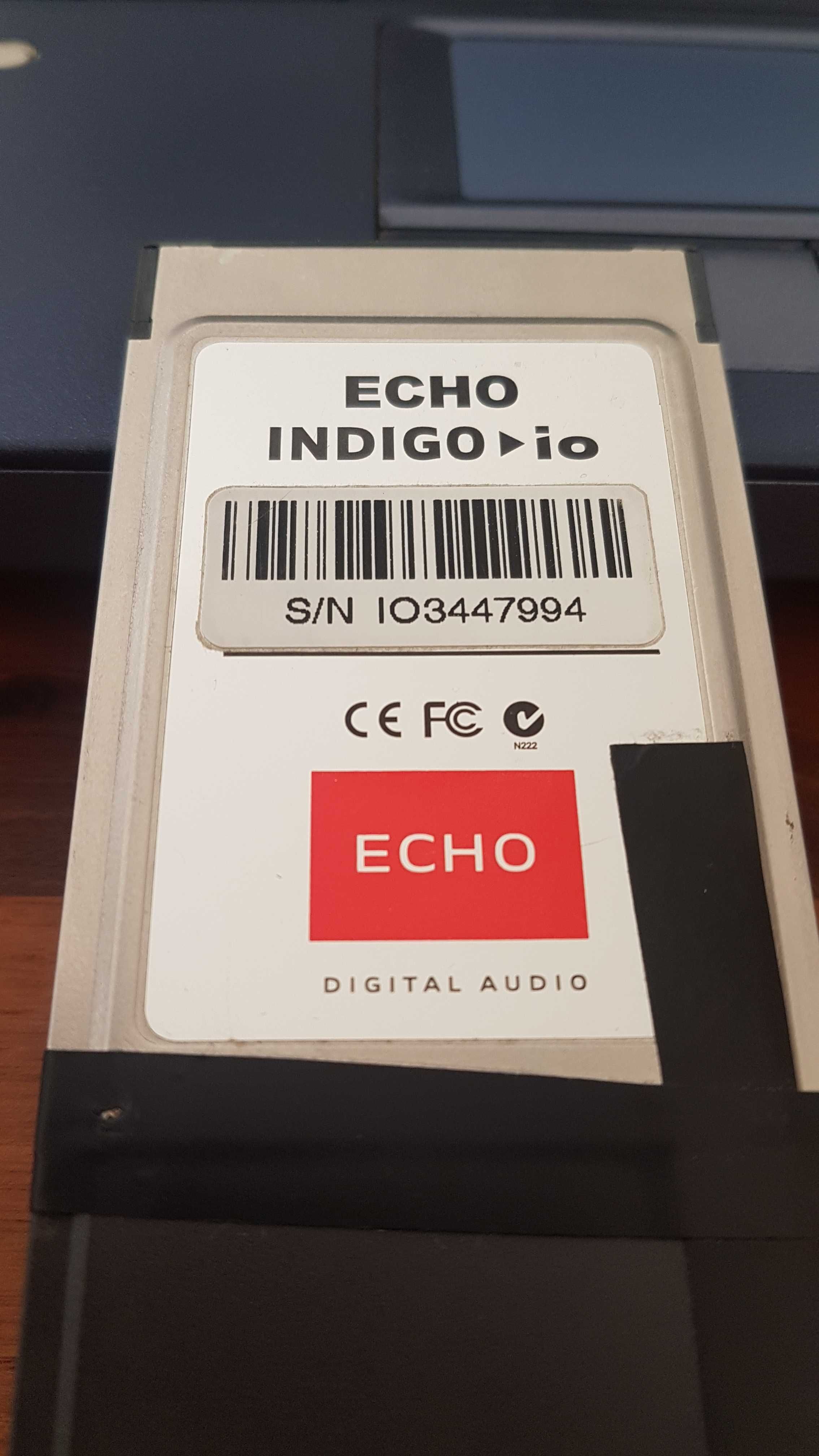 Sony Vaio com PCMCIA Echo Indigo - gravacao de audio 24bit/96Khz