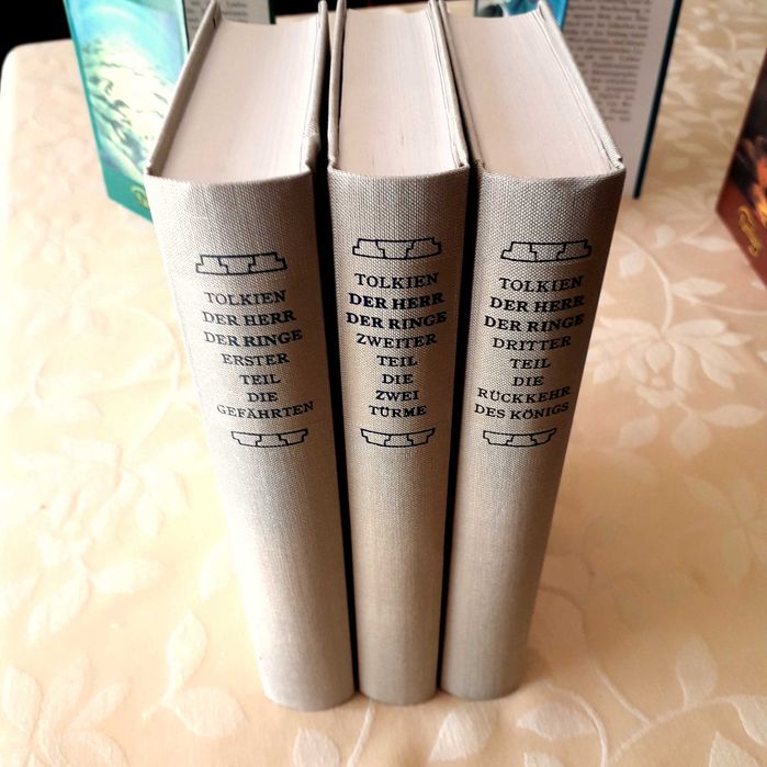 J R R Tolkien - Senhor dos Anéis - Bertelsmann cerca 1980  ALEMÃO