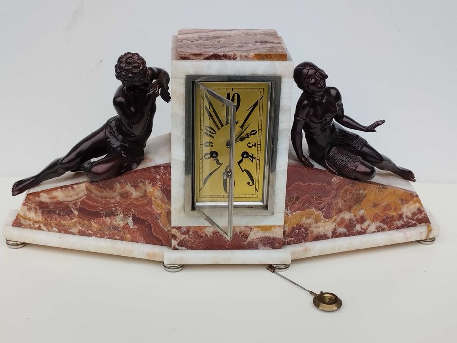 Zegar Art Deco Ferdinand Verger