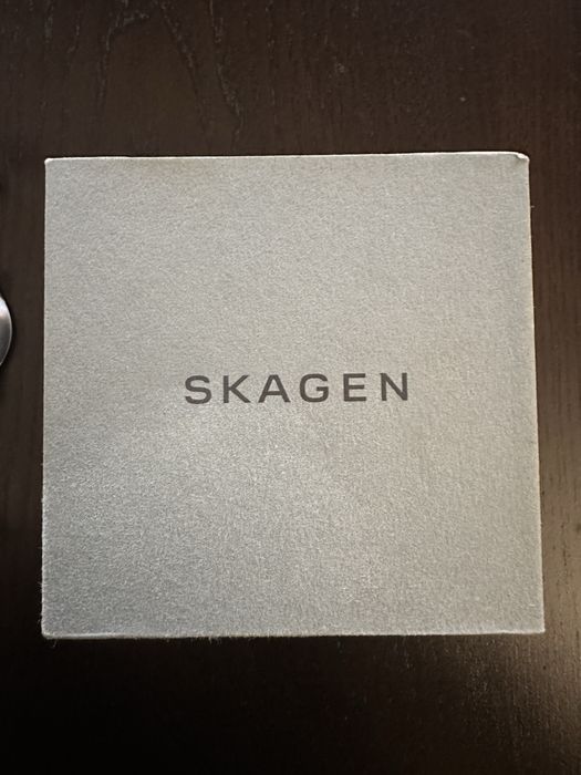 Relogio Skagen em pele