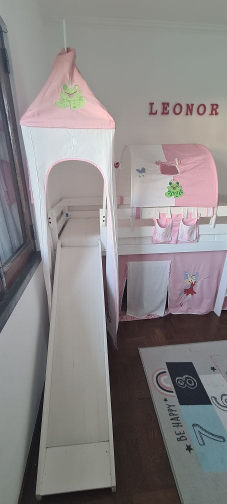 Cama Crianças com escorrega