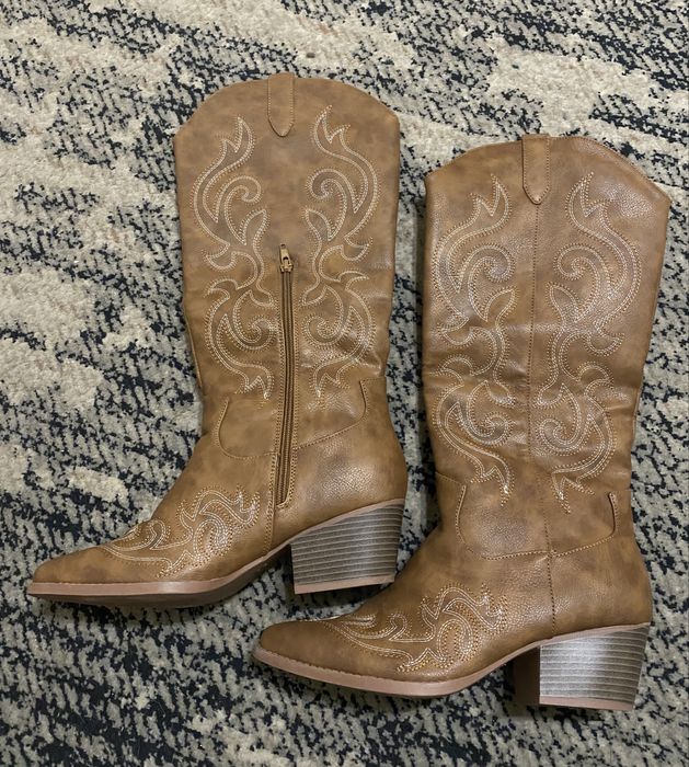 Трендові сапоги-козаки високі 39 розмір