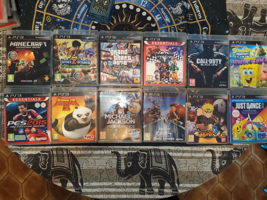 Jogos Ps3, preços na descrição