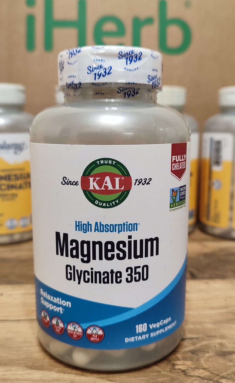 Магний хелат.Magnesium Glycinate,KAL.Гліцинат магнію