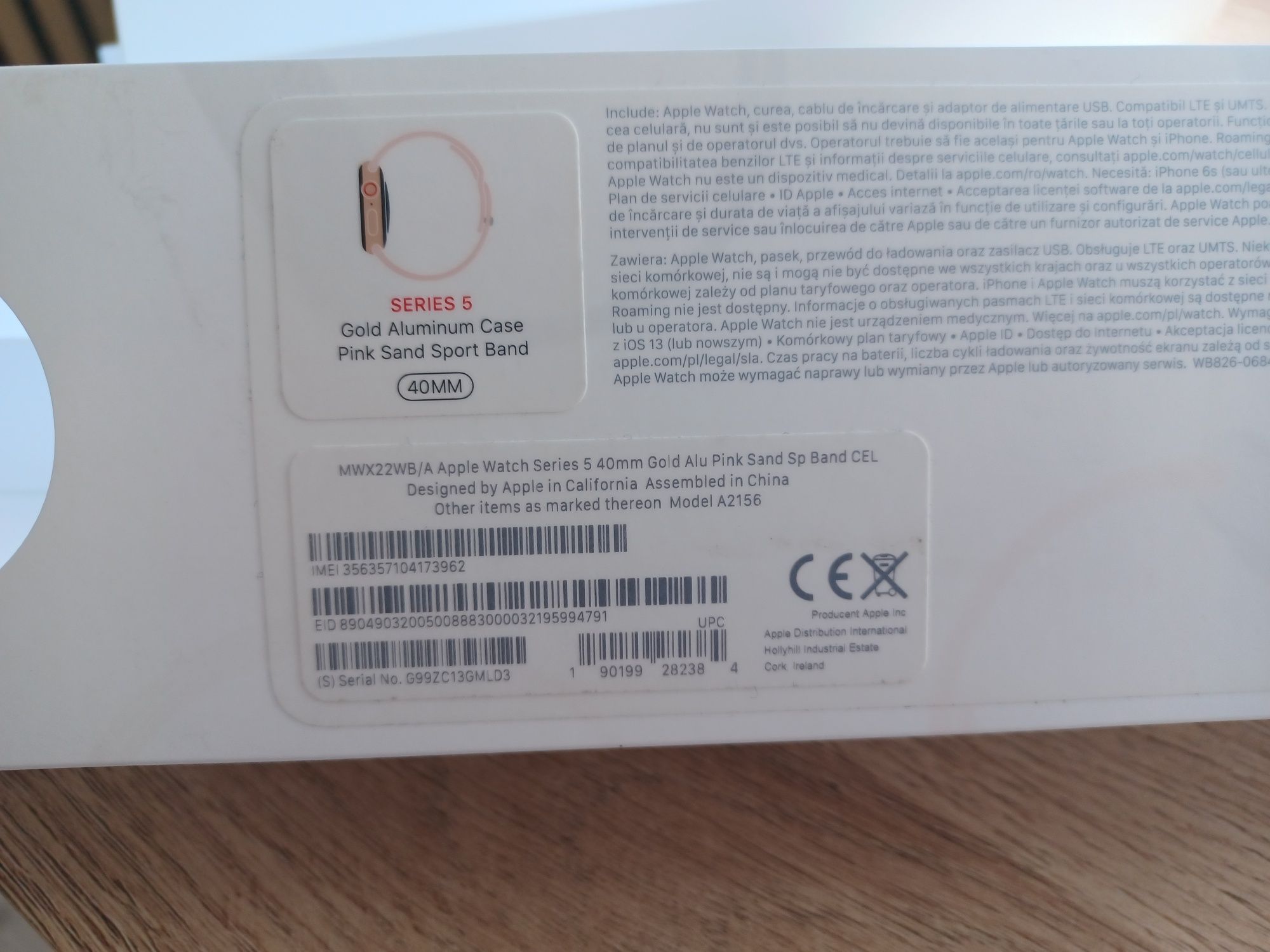 Apple Watch series 5 / Iwatch 5 40mm GPS