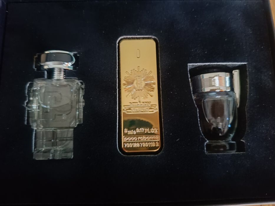 Zestaw miniaturek perfum męskich Rabanne