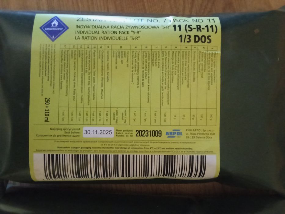 Racje żywieniowe