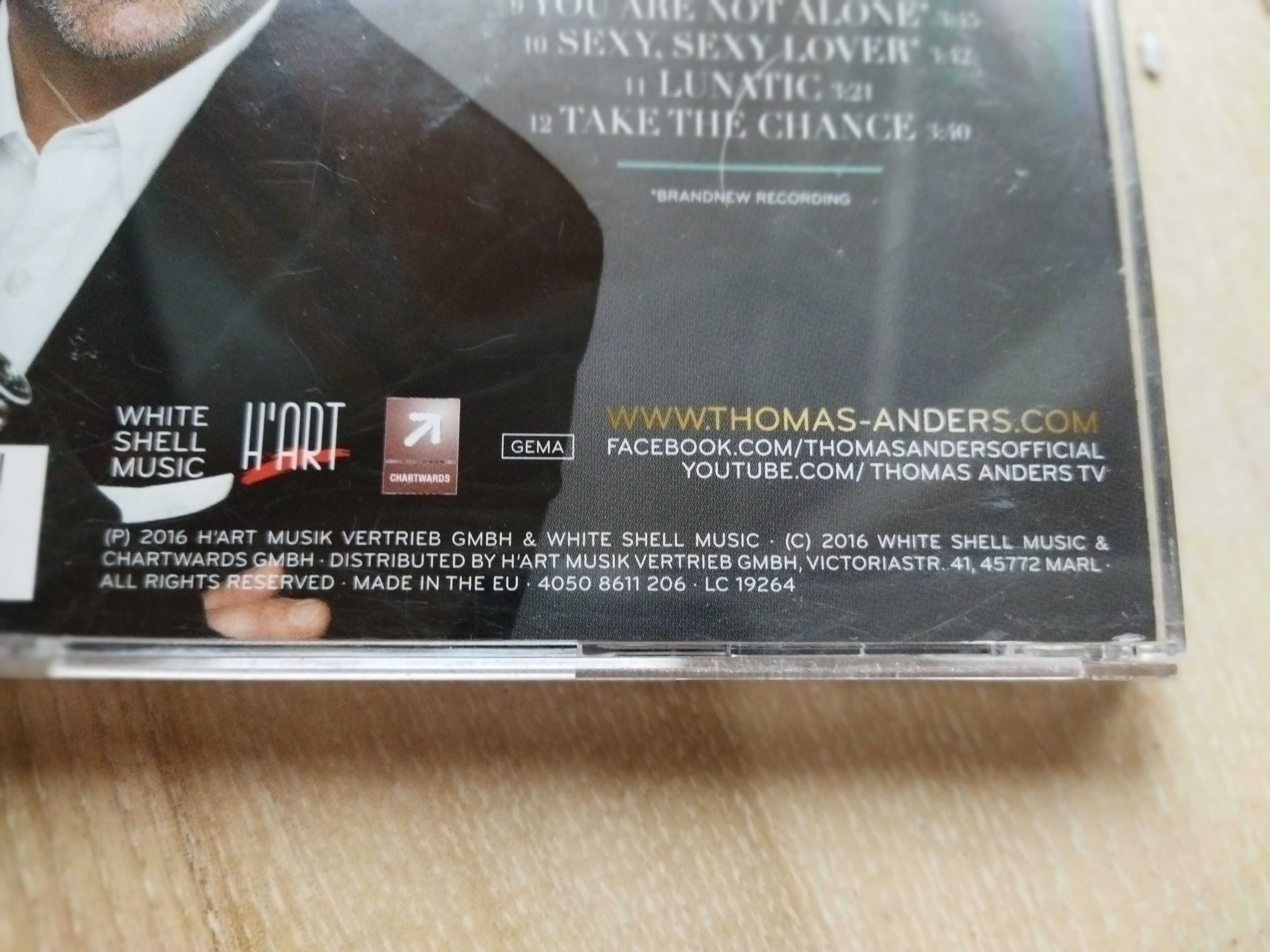 Thomas Anders - History wyd. CD 2016 White Shell Music/H'Art Unikat!