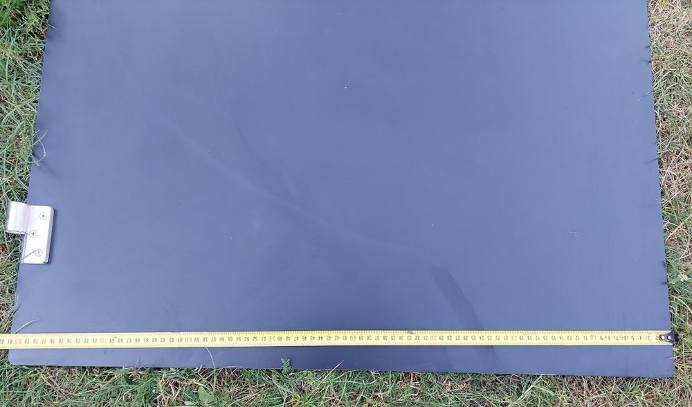 Płyta HPL po drzwiach do toalety 192x81cm