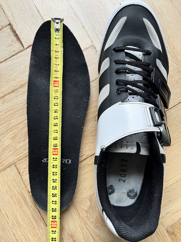 Giro Sentrie Techlace buty białe rowerowe r.43 rzeczywisty (45.5 EU)