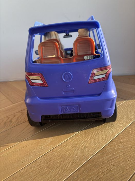 Auto samochód barbie fioletowy duży suv MATTEL