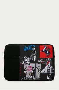 Чорний чохол для ноутбука та планшету із колекції banksy’s graffiti