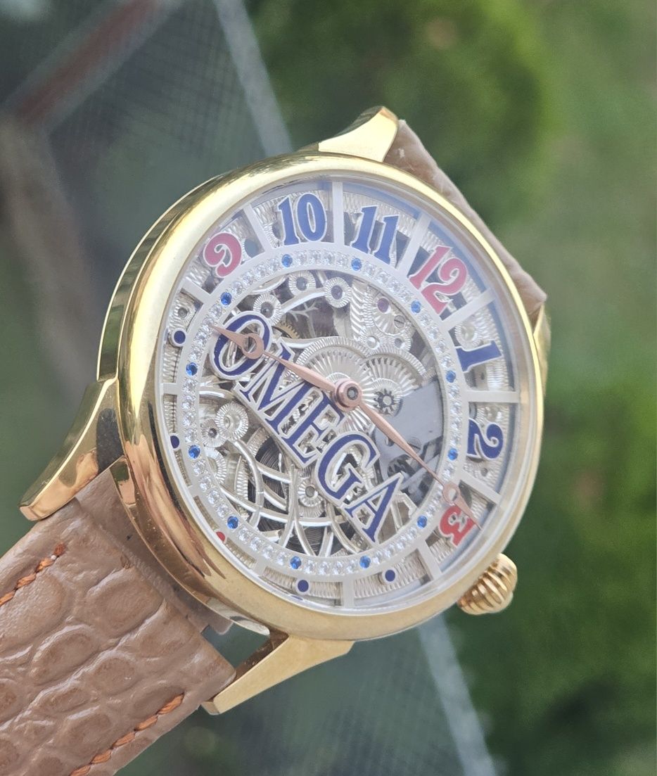 Zegarek Omega skeleton cudo