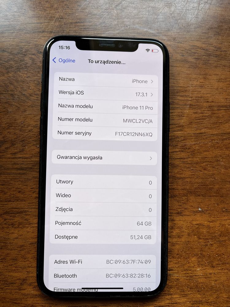 Iphone 11 Pro 64gb zielony