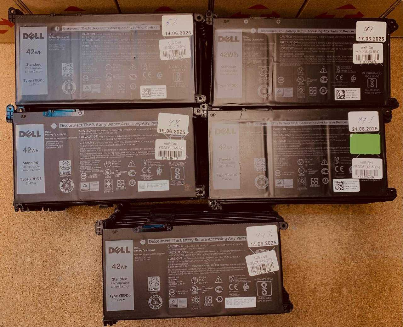 Оригінальна Батарея YRDD6  |  Dell Inspiron 14 3480