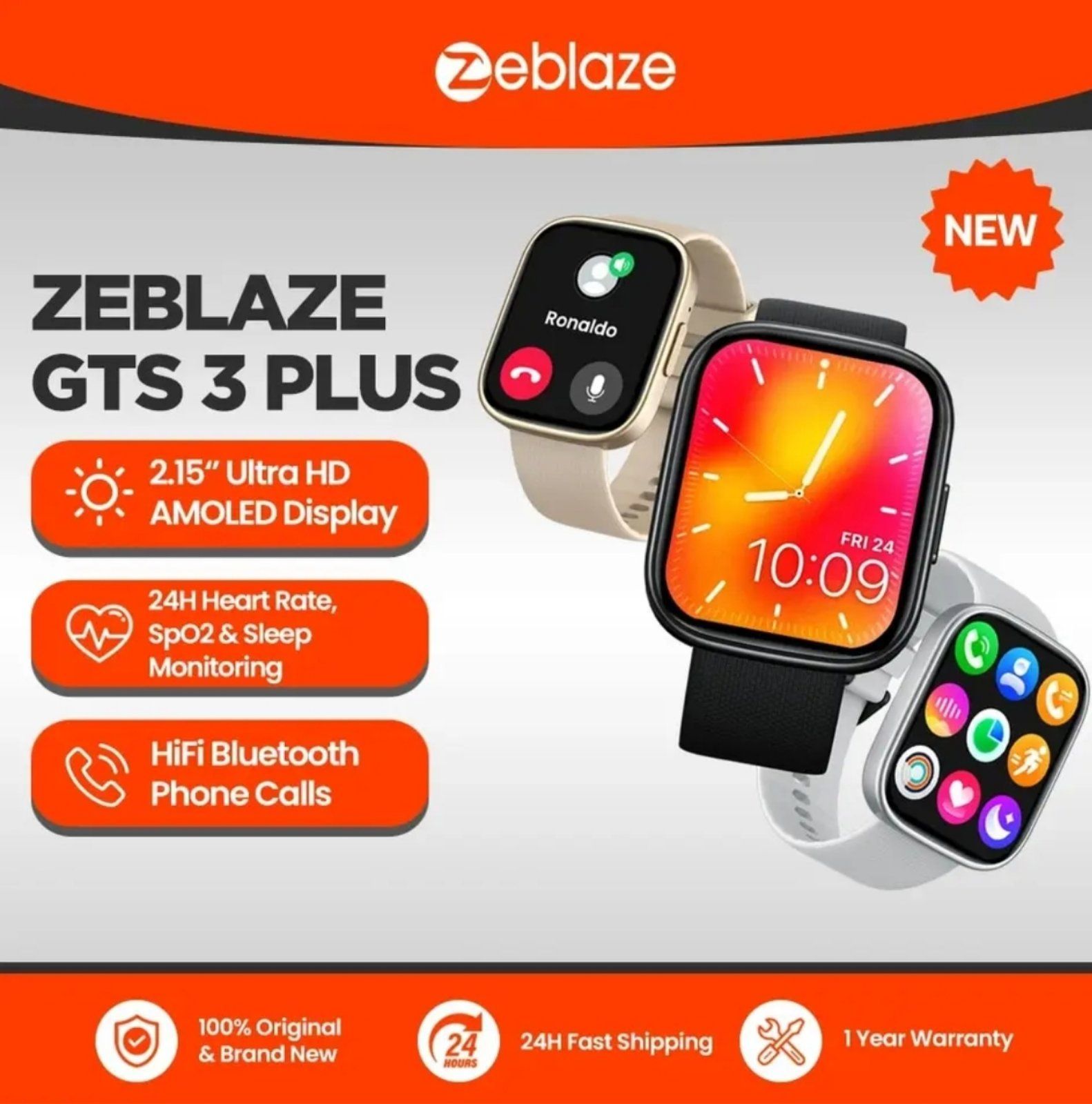 Фітнес годинники Zeblaze