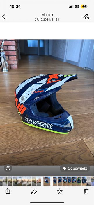 Kask Crossowy  PULL-IN TRASH KID
