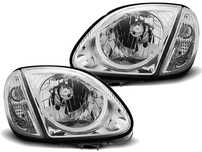 LAMPY + KIERUNKOWSKAZY Do MERCEDES R170 SLK Od 1996 Do 2004 Roku DEPO CHROM