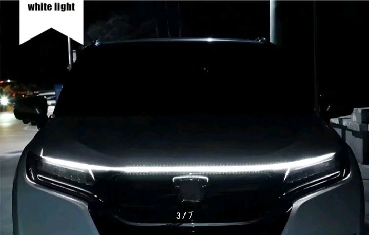 Fita led branca carro