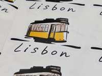 Autocolante Lisboa Elétrico Comboio Turismo