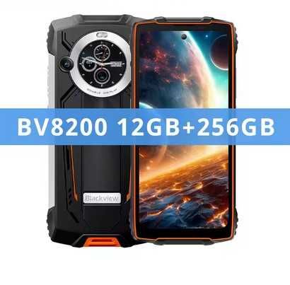 Blackview Bv 8200, FHD, 120Hz, Helio G100, 12/256Gb, 8800, 45W, NFC