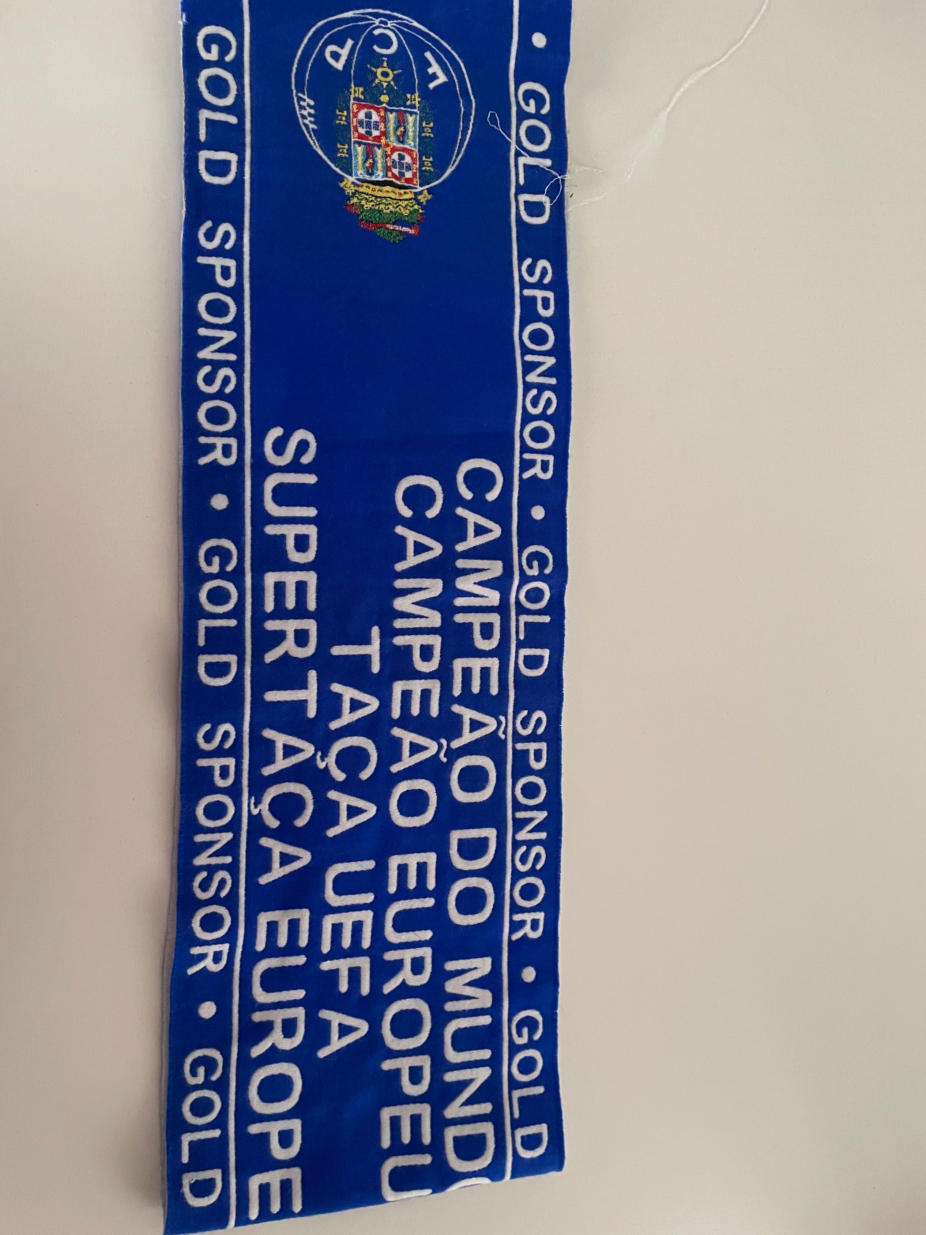 Cachecol fc Porto Gold sponsor