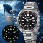 Diver Berny AM1970 MS Compressor,Seiko NH 35,szafir,wr200