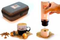 Портативна кавоварка на акумуляторі, капсульна кавоварка Yoo Bee