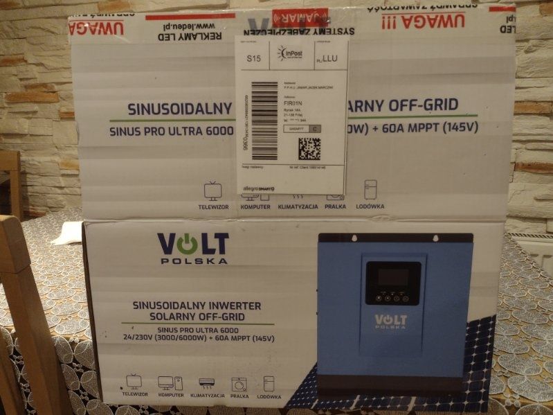 Sinusoidalny inwerter solarny
