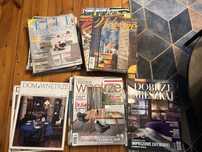 Gazety wnętrzarskie retro lata 90-te dom i wenetrze elle decoration