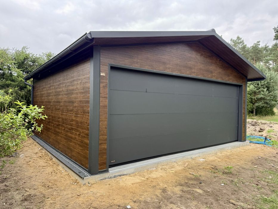 Garaz z plyty warstwowej, kazdy wymiar