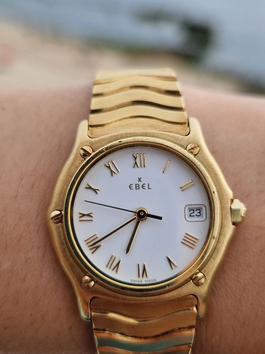 Relógio Ebel Classic Wave – Ouro 18k, Investimento / Coleção