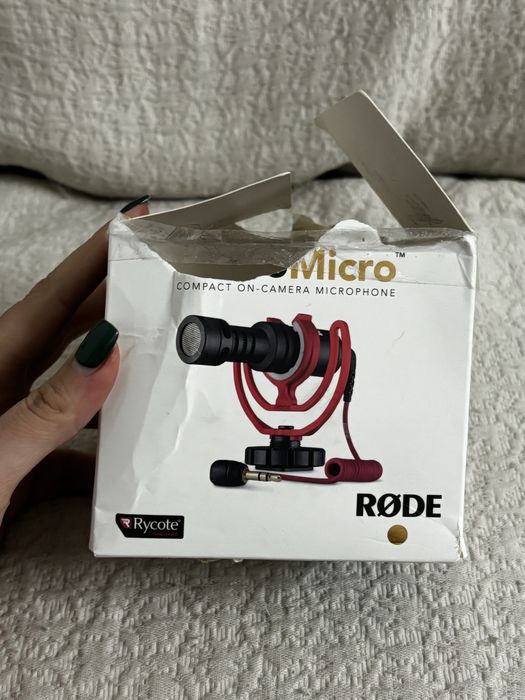 Microfone para camara Video Micro Rode