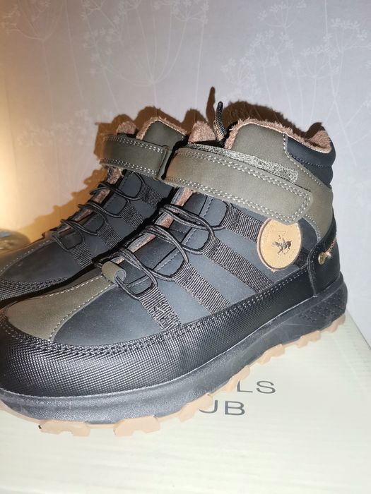 Ocieplane buty dla chłopca r. 35  trzewiki CCC