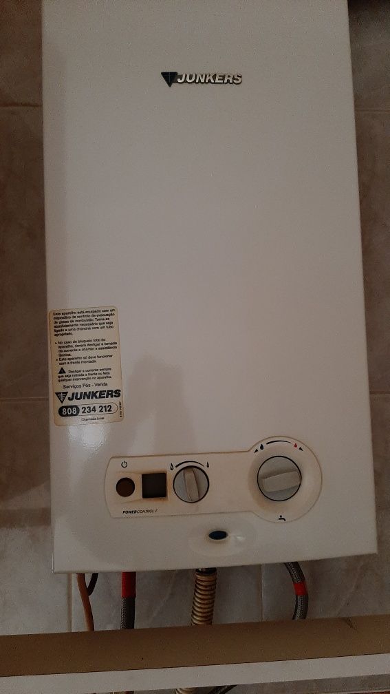 Esquentador junkers ventilado